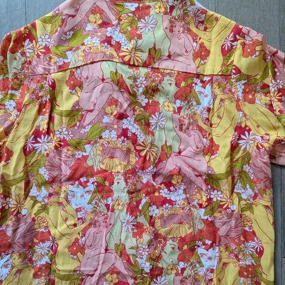 Big Bud Press Pantry Button-up Shirt Spring Rapture Size XS - Picture 9 of 11